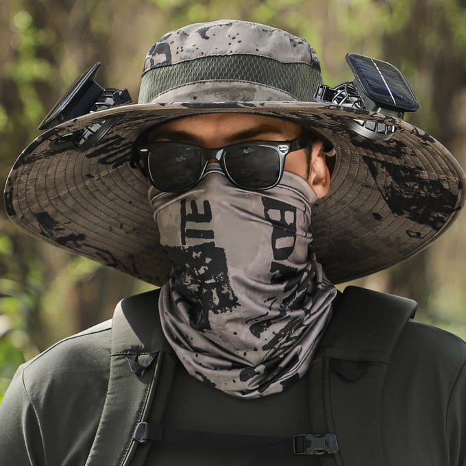 🏆 50K+ SOLD! 70% OFF – Almost Gone-⚡2025 New Ultralight Solar Fan Sun Hat – Lighter Than a Baseball!⚾(Only 11oz)