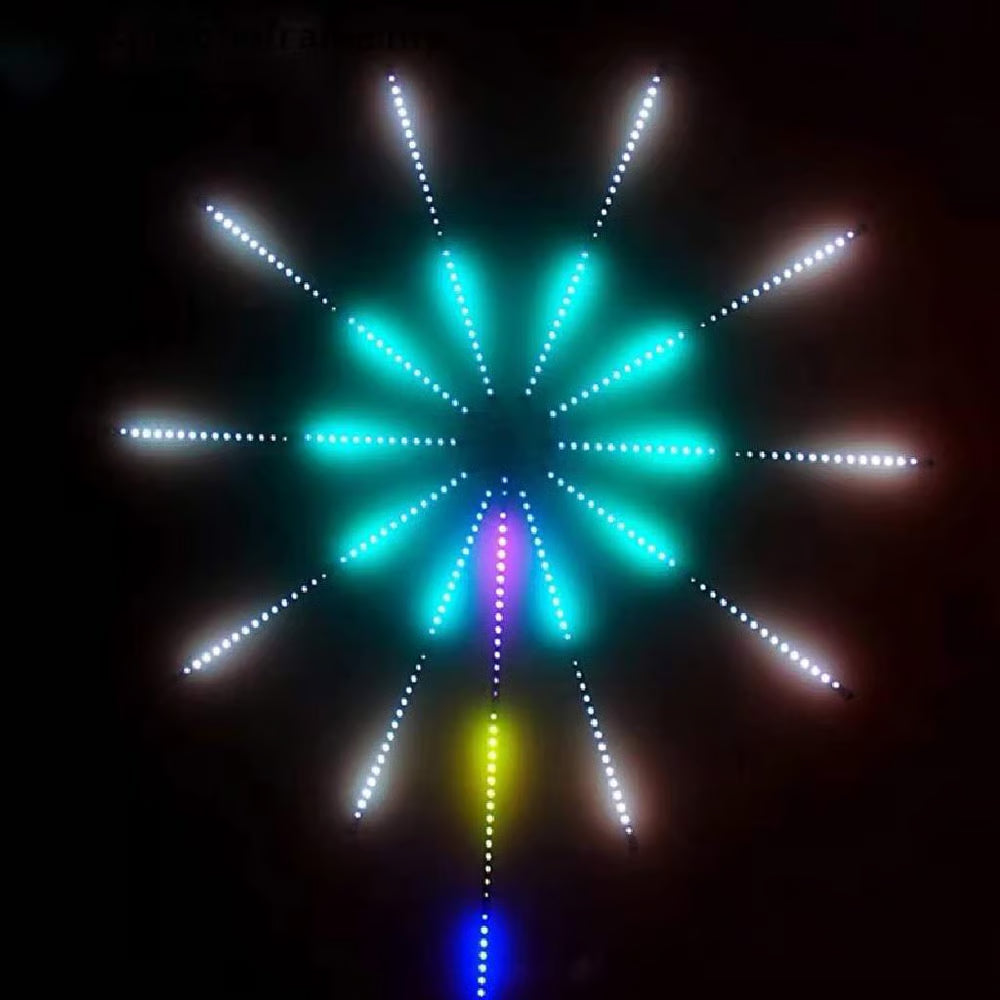 🎁💡WiFi Bluetooth Smart Fireworks Led Light