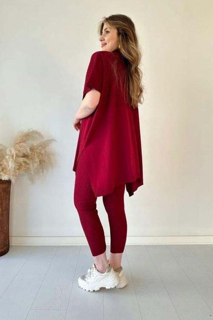 (⏰Clearance Sale 49% ! + 🔥Buy 2 Get Freeship)🥂Knitted Two-piece Set