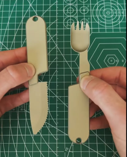 🔥 Camping Eating Utensils Set