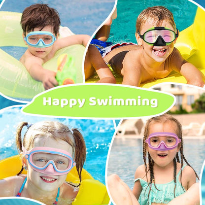 💥LAST DAY SALE 49% OFF- Kids Swim Goggles with Nose Cover