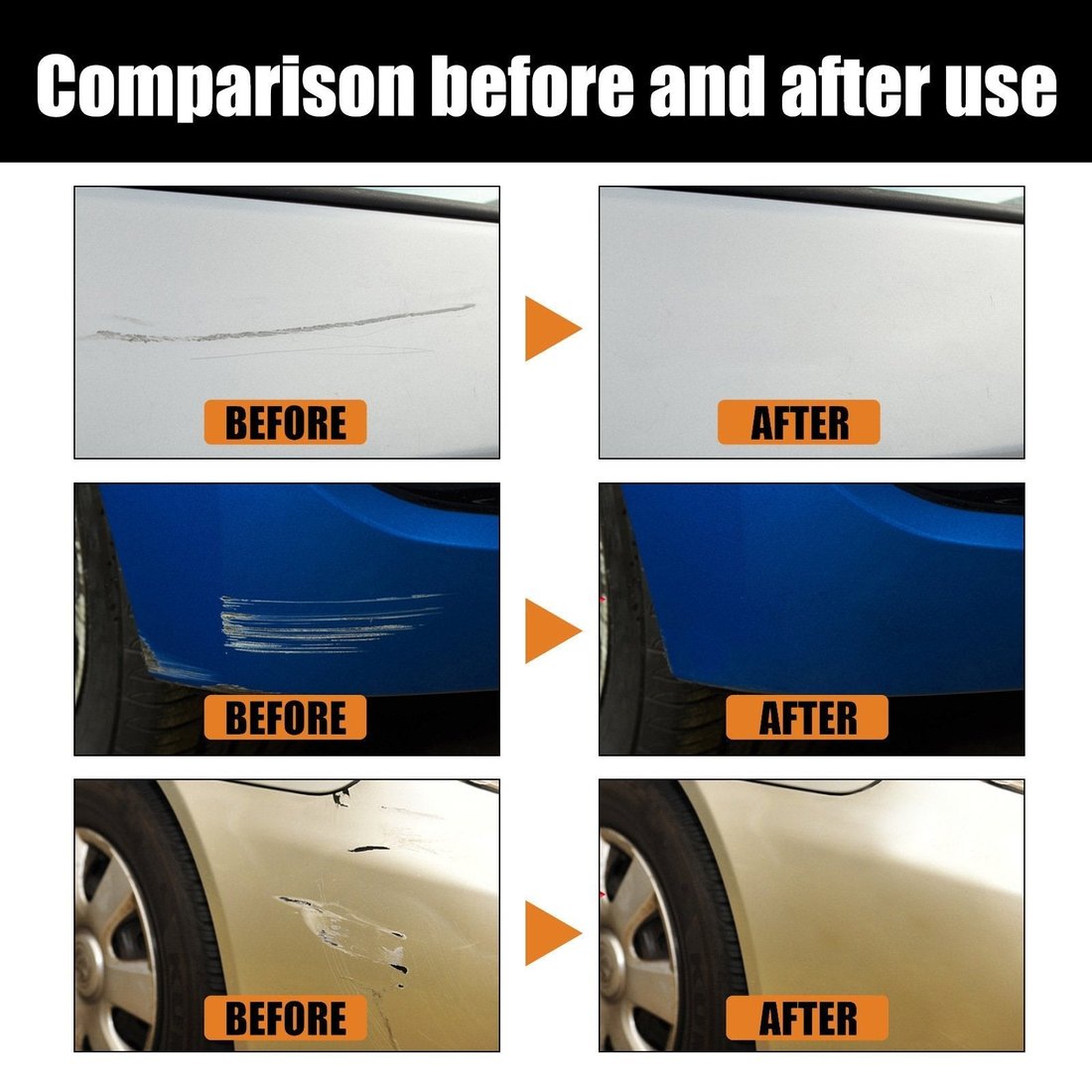 🔥Car scratch repair wax🧨A must-have brand new car