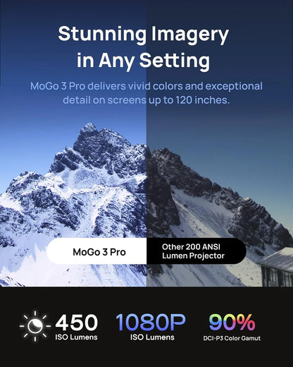 🔥Last Day Clearance! — ProBeam™ Outdoor Smart Projector + Power Stand