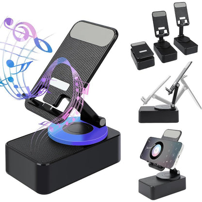 3-in-1 Foldable Bluetooth Speaker Stand with Power Bank
