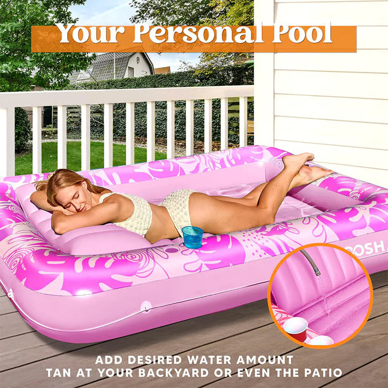 Inflatable Tanning Pool Lounger
