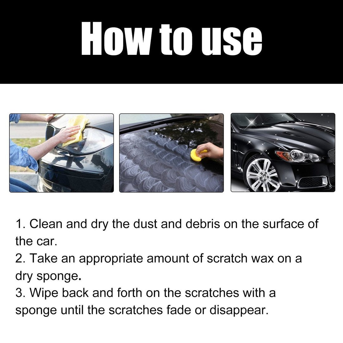 🔥Car scratch repair wax🧨A must-have brand new car