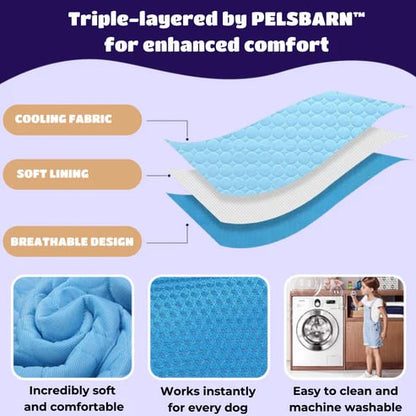 🔥Hot Sale 49% OFF - Dog Cooling Mat (4x more effective)