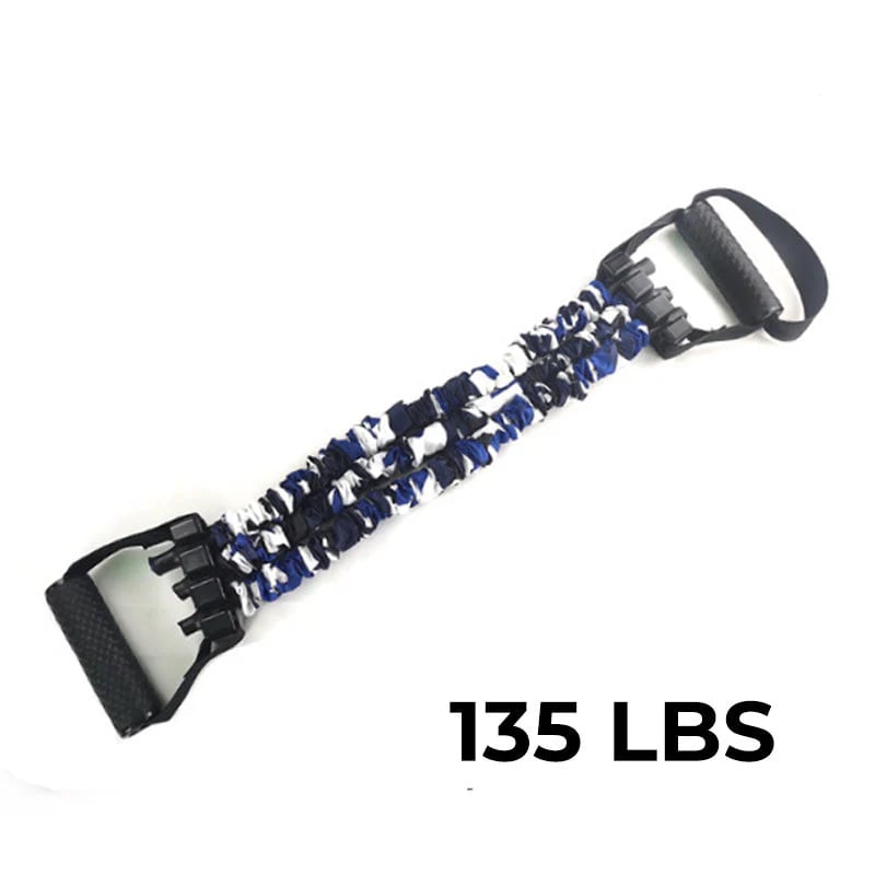 3-Way Natural Latex Resistance Band - Full Body Stretching & Strength Training