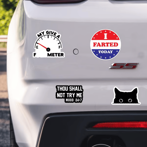 🔥 Set of 130 Pcs Funny Saying Stickers