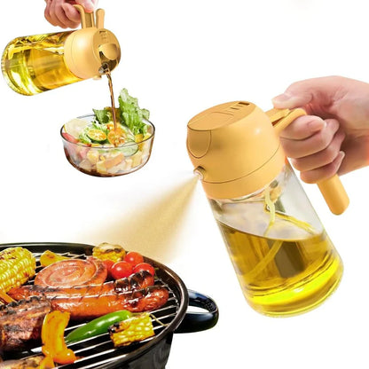 2-in-1 Oil Sprayer Bottle