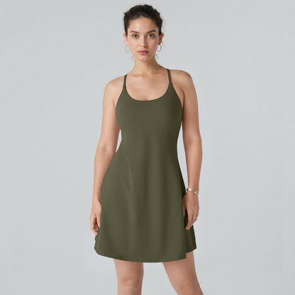 🎁Last Day 49% OFF🔥The Ultimate Tummy Control Backless Active Dress -Made for Movement & Easy Bathroom Breaks